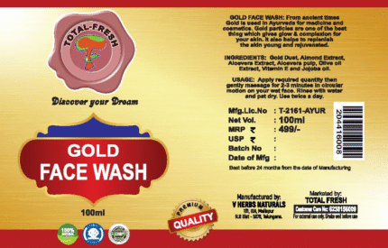 Gold Face Wash